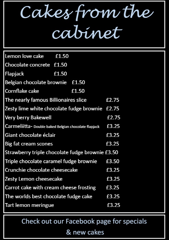 Menu’s | Delilicious